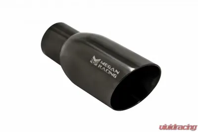 Megan Racing Universal Exhaust Black Chrome 2.5 - MR-UT-BC01