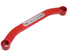 Megan Racing Red Front Lower Tie Bar for Acura ILX 2013-2022, Honda Civic 2012-2015
