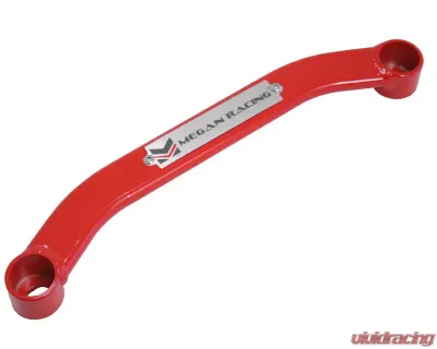 Megan Racing Rear Lower Bar (Red) Acura ILX | Honda Civic 2012-2023 - MR-SB-HC12RL-R
