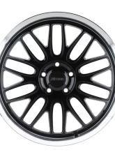 Petrol P4C Wheel 18x8 5x115 40 Gloss Black w/Machined Lip                                     - 1880P4C405115B76 - Image 3