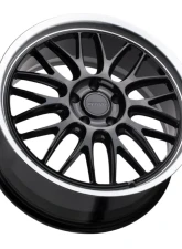 Petrol P4C Wheel 18x8 5x115 40 Gloss Black w/Machined Lip                                     - 1880P4C405115B76 - Image 3