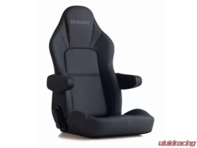 Bride Black Tough Leather Streams Cruz Reclining Seat - I32TSR