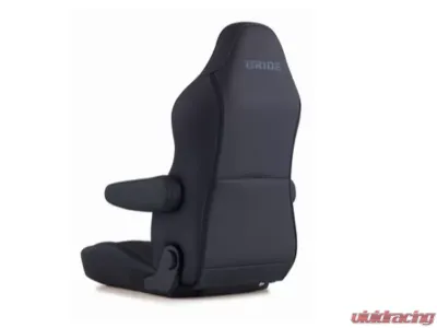 Bride Black Tough Leather Streams Cruz Reclining Seat - I32TSR