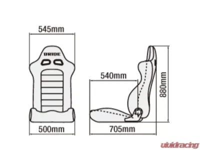 Bride Black EUROSTER II CRUZ Reclining Seat Toyota Hi-Ace - E54ASN