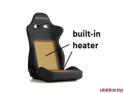 Bride Black EUROSTER II CRUZ Reclining Seat Toyota Hi-Ace - E54ASN