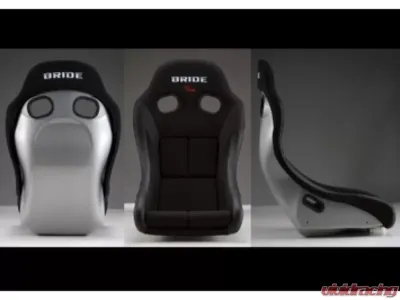 Bride Black FRP ZIEG IV Wide Full Bucket Seat - HC1ASF