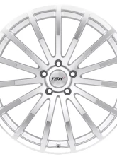 TSW Mallory Wheel 20x10 5x114.30 25mm Silver w/ Mirror Cut Face                                     - 2010MAL255114S76 - Image 3