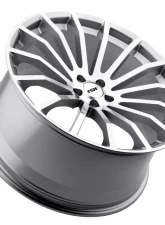 TSW Mallory Wheel 20x10 5x114.30 25mm Silver w/ Mirror Cut Face                                     - 2010MAL255114S76 - Image 2