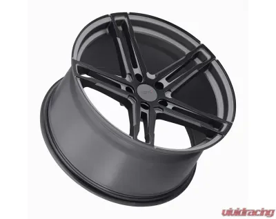 TSW Mechanica Wheel 18x9.5 5x120 39mm Matte Gunmetal w/ Matte Black Face - 1895MEC395120M76