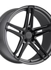 TSW Mechanica Wheel 18x9.5 5x120 39mm Matte Gunmetal w/ Matte Black Face                                     - 1895MEC395120M76 - Image 3