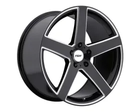 TSW Rivage Gloss Black w/Milled Spoke Wheel 20x10 5x112 54mm
