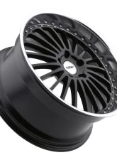 TSW Silverstone Wheel 17x8 5x110 40mm Gloss Black w/ Mirror Cut Lip                                     - 1780SIL405110B72 - Image 2
