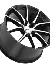 TSW Sprint Wheel 20x8.5 5x114.3 30mm Gloss Black w/ Mirror Cut Face                                     - 2085SPT305114B76 - Image 2