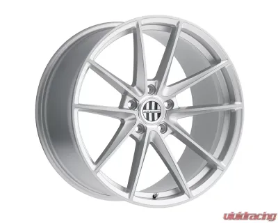 Victor Equipment Zuffen Wheel 18x10.5 5x130 55mm Silver w/ Brushed Face - 1805VZF555130S71