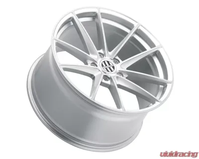 Victor Equipment Zuffen Wheel 18x10.5 5x130 55mm Silver w/ Brushed Face - 1805VZF555130S71