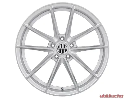 Victor Equipment Zuffen Wheel 18x10.5 5x130 55mm Silver w/ Brushed Face - 1805VZF555130S71