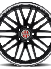 Victor Equipment Lemans Wheel 19x11 5x130 36mm Gloss Black w/ Mirror Cut Lip                                     - 1911VIL365130B71 - Image 3