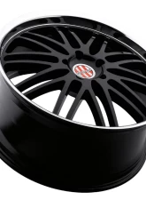 Victor Equipment Lemans Wheel 19x11 5x130 36mm Gloss Black w/ Mirror Cut Lip                                     - 1911VIL365130B71 - Image 2