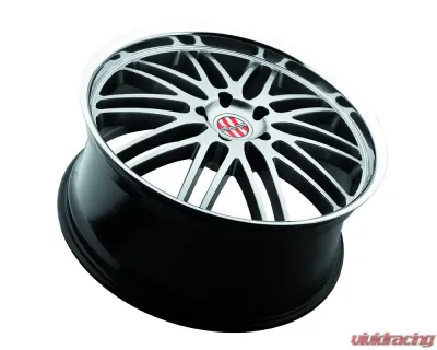 Victor Equipment Lemans Wheel 18x11 5x130 52mm Hyper Silver w/ Mirror Cut Lip - 1811VIL525130S71