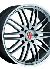 Victor Equipment Lemans Wheel 18x11 5x130 52mm Hyper Silver w/ Mirror Cut Lip                                     - 1811VIL525130S71 - Image 3
