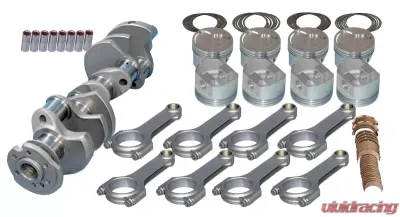Eagle Chevrolet 350 2-Piece Rear Seal +.060 Bore 4340 Steel Rotating Assembly Kit - 35130060