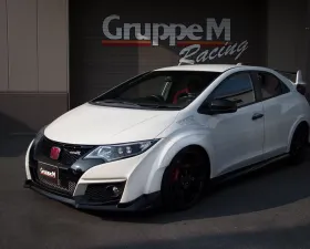 GruppeM Carbon Fiber Ram Air Intake System Honda Civic Type-R FK2 15-17