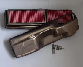 GruppeM Carbon Fiber Ram Air Intake System Porsche 996/997 GT3 | GT3 RS 04-09