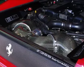 GruppeM Carbon Fiber Ram Air Intake System Ferrari F355 M5.2 V8 3.5 96-99