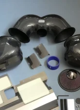 GruppeM Carbon Fiber Ram Air Intake System Ferrari F355 M5.2 V8 3.5 96-99                                     - FRI-0154 - Image 2