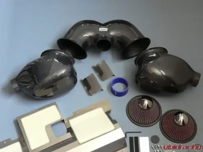 GruppeM Carbon Fiber Ram Air Intake System Ferrari F355 M5.2 V8 3.5 96-99 - FRI-0154