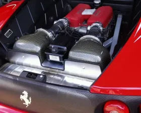 GruppeM Carbon Fiber Ram Air Intake System Ferrari F360 V8 3.6 99-05