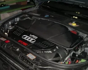 GruppeM Carbon Fiber Ram Air Intake System Audi RS6 4B 03-05