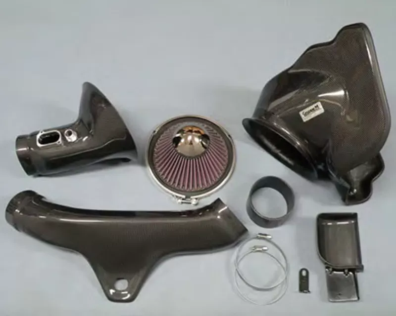 GruppeM Carbon Fiber Ram Air Intake System BMW M2 F87 3.0 Turbo 2016-2021 - FRI-0341