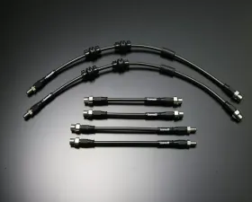 GruppeM Carbon Steel Front Brake Line System BMW G20 320i | 330i M Sport 19-20
