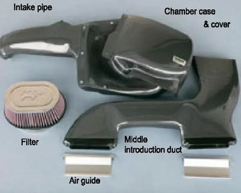 GruppeM Carbon Fiber Ram Air Intake System BMW 135i E82/E87/E88 3.0 Turbo 10-13 - FRI-0328