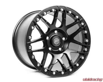 Forgestar F14 Beadlock Wheel 17x10 5x115 30mm Satin Black - F28270071P30