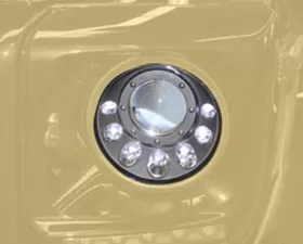 Mansory Xenon Headlight with LED DRL Design Black Inlay Mercedes-Benz G-Class W463 99-17