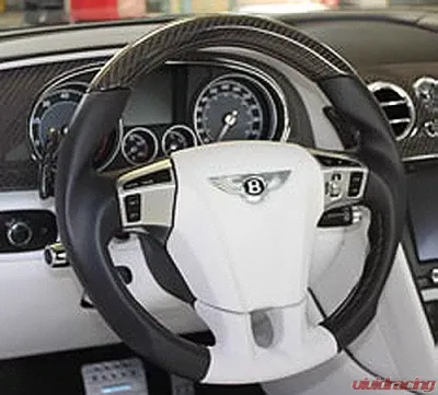 Mansory Sport Steering Wheel Leather | Carbon Bentley Continental GT | GTC 2016 - 505 351 441