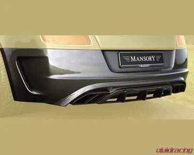 Mansory Carbon Fiber Rear Bumper | Diffuser with integrated OEM brake light Bentley Continental GT 2016 - 505 802 081