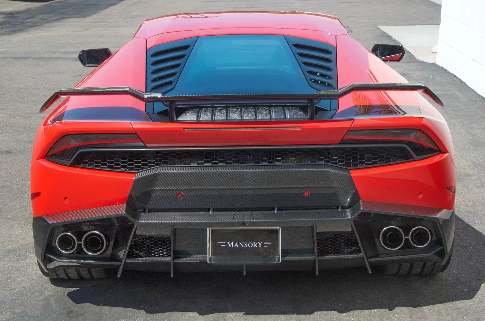 Mansory Engine Cover with Glass Panels Lamborghini Huracan 15-19+ - 610 210 751