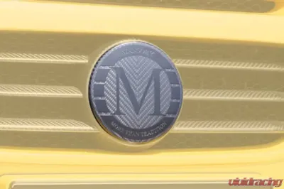 Mansory Matte Carbon Fiber Mansory Badge For Grille Mask Mercedes-Benz G-Class W463 99-17 - 66M 102 355