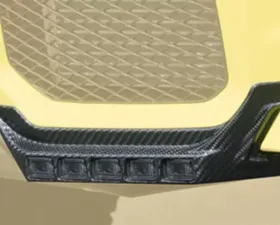 Mansory Matte Carbon Fiber Add-On Bumper Light Bar Mercedes-Benz G-Class W463 99-17