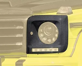 Mansory Glossy Headlight Surround Covers Mercedes-Benz G-Class W463 99-17