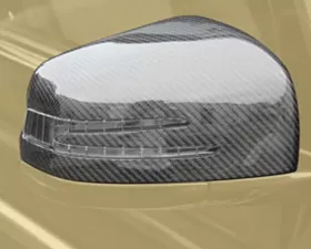 Mansory Glossy Carbon Fiber Mirror Cover Mercedes-Benz G-Class W463 99-17