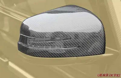 Mansory Glossy Carbon Fiber Mirror Cover Mercedes-Benz G-Class W463 99-17 - 66G 522 751