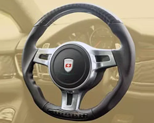 Mansory Sport Steering Wheel Leather | Alcantera with Mansory Logo Porsche 991 Carrera | Carrera S 12-16 - 911 351 443