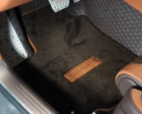 Mansory Floor Mats with Mansory Logo Bentley Continental Flying Spur V8 2015