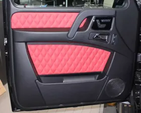 Mansory 9-Piece Door Panel Set with Diamond Stitching Mercedes-Benz G-Class W463 99-17