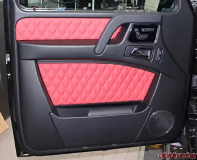 Mansory 9-Piece Door Panel Set with Diamond Stitching Mercedes-Benz G-Class W463 99-17 - G63 356 754