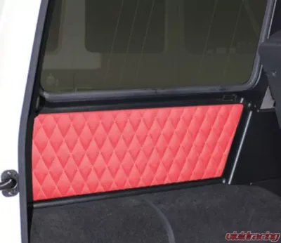 Mansory 2-Piece Trunk Side Panel Set with Diamond Stitching Mercedes-Benz G-Class W463 99-17 - G63 365 304